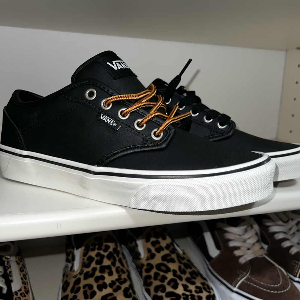 Vans Black and White Men's Sneakers